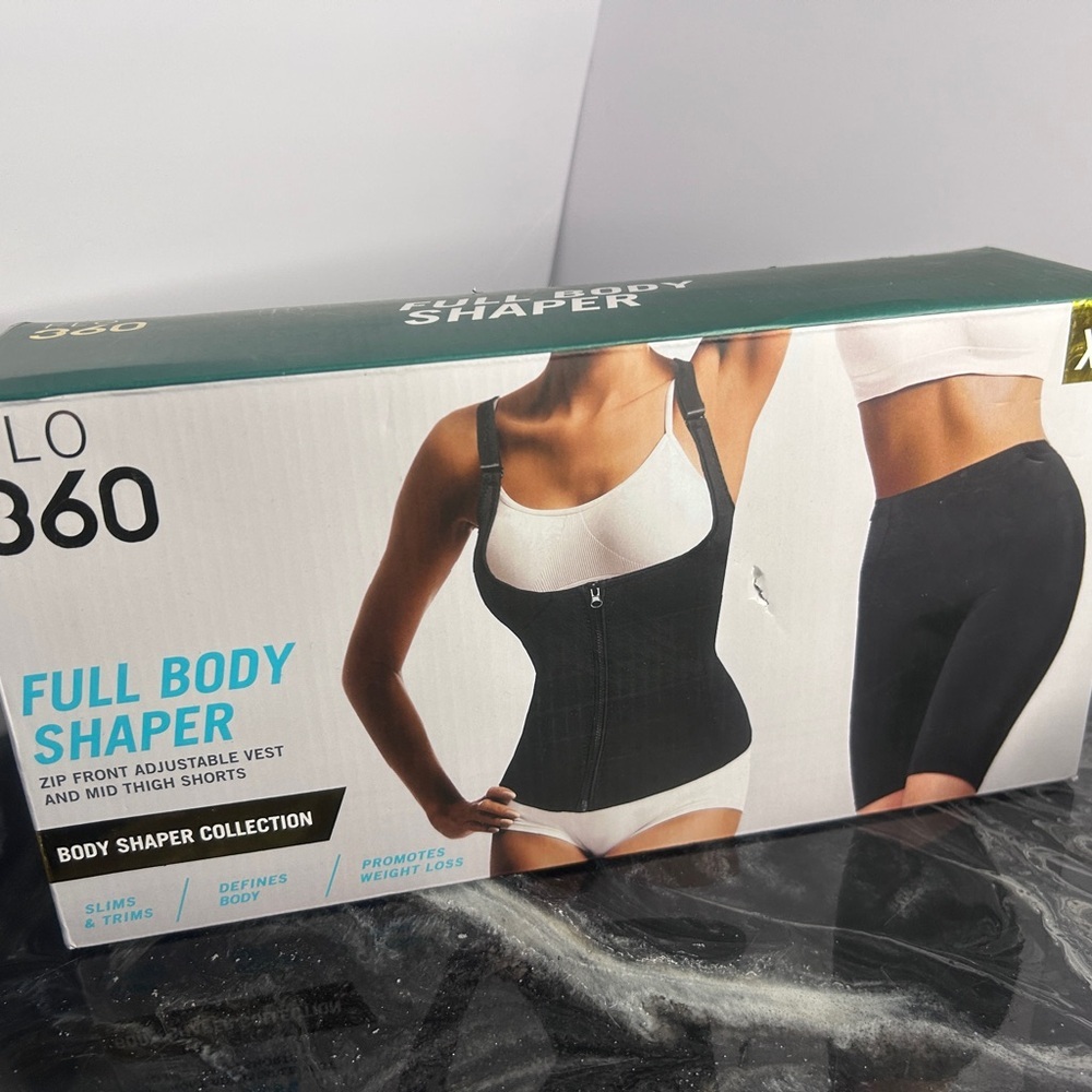 Black Full Body Shaper
